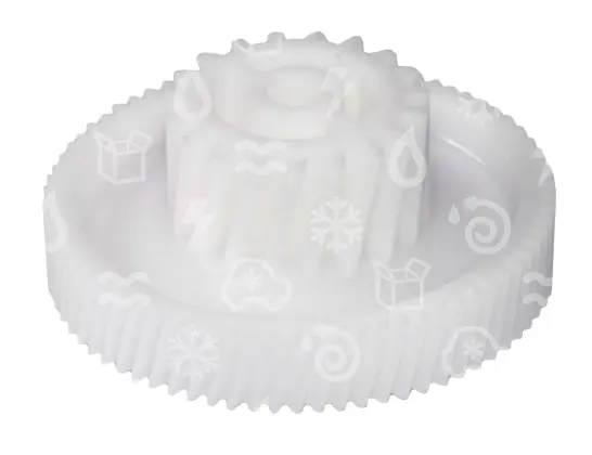 kolo ozubené pro masomlýnek ZELMER, 187.0003, malé, 62,5mm/32,5mm